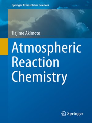 cover image of Atmospheric Reaction Chemistry